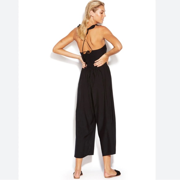 Seafolly silk blend ruffled jumpsuit - Picture 4 of 9